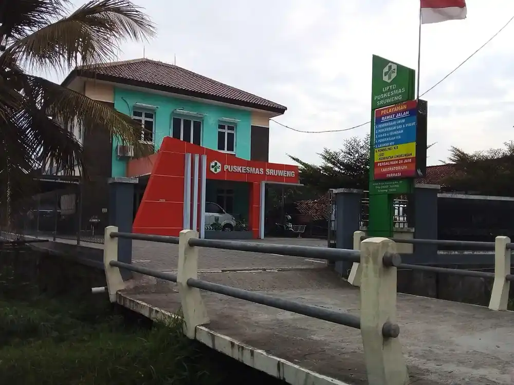 Puskesmas di Kebumen untuk ilustrasi layanan klinik desa dan antrian digital.